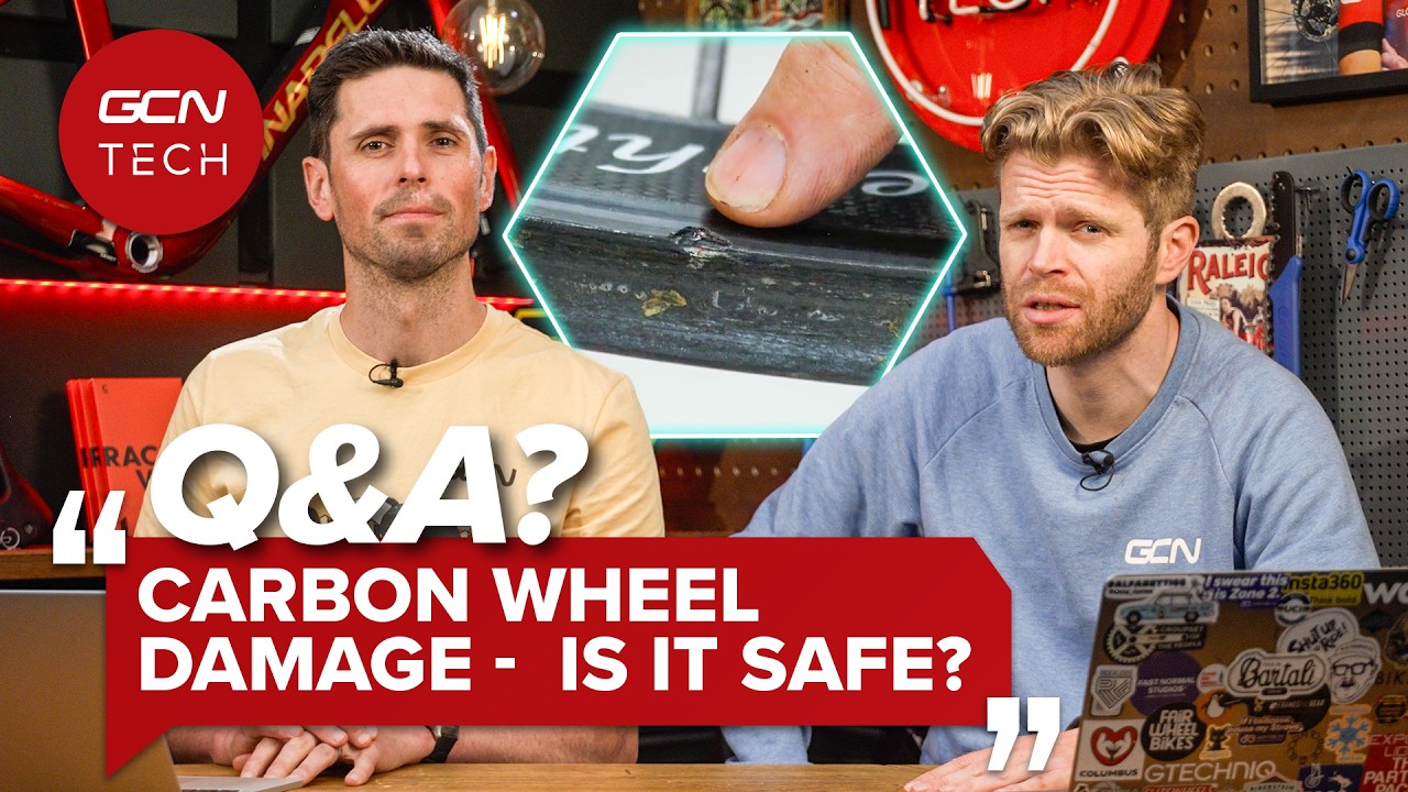 Damaged Carbon Wheels, Power Meters for Beginners, and Mixed Tyre Widths | GCN Tech Clinic