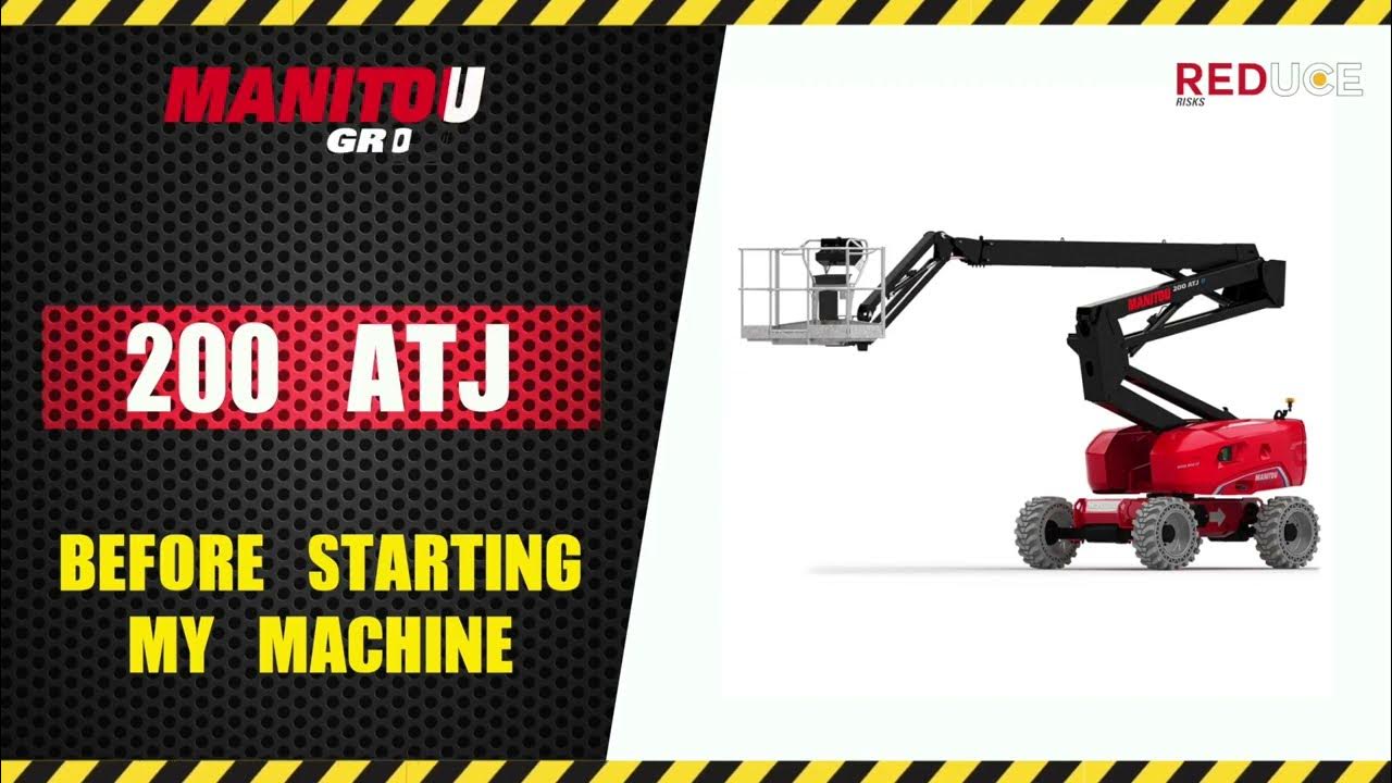 Manitou200atjbeforestartingmachine YouTube