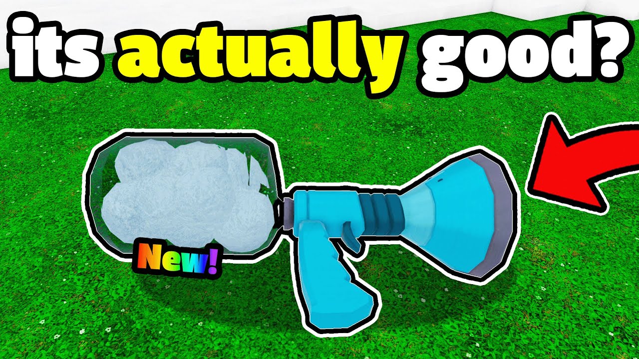 i used ONLY the SNOWBALL CANNON to beat 99 Nights...