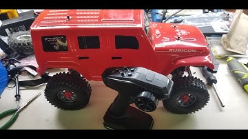 RBR/C 1/10 All metal and carbon fiber RC crawler unboxing