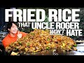 EGG FRIED RICE THAT UNCLE ROGER WON'T HATE (HOPEFULLY) | SAM THE COOKING GUY 4K