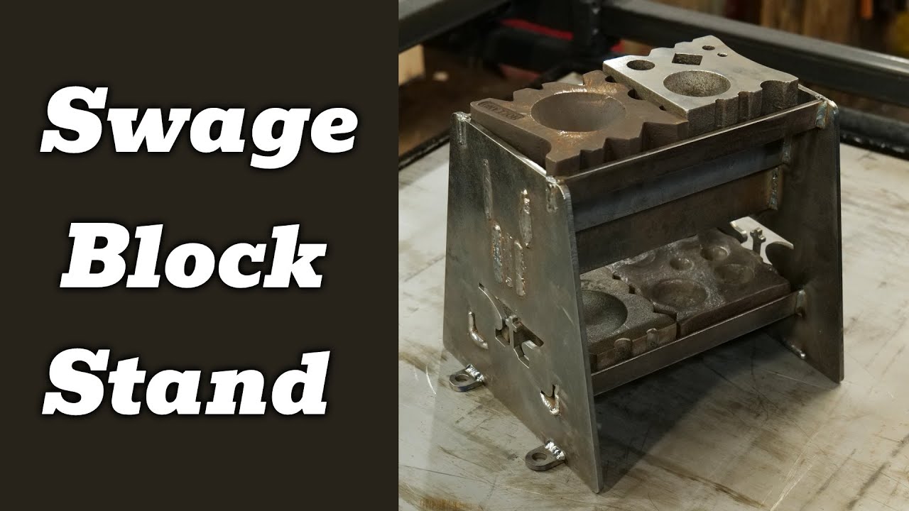 Brand New! Mini Swage Block Stand - YouTube