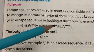 Famous Computer Science |Chp # 2(Lecture 14) Statement Terminator & Escape Sequence Profile