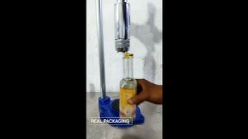 crown Capping Machine | Glass bottle Capping machine +91 7385119443