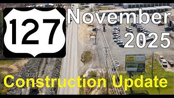 Hwy 127 Road Project Crossville, Tn 11-08-2025