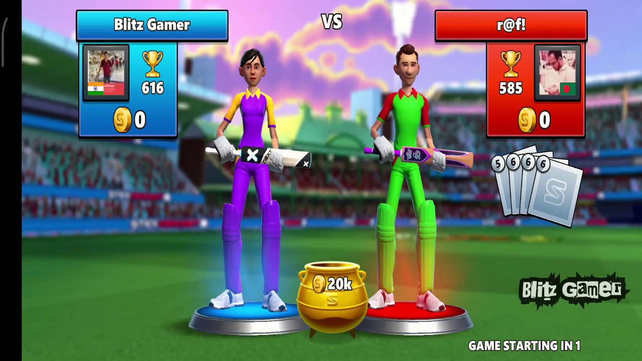 Stick Cricket Live Gameplay || Won || Opponent Couldnt Play Tito Tellar