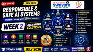 Responsible & Safe AI Systems Week 2 Assignment Answers 2026 | NPTEL July 2026 | 100% Correct