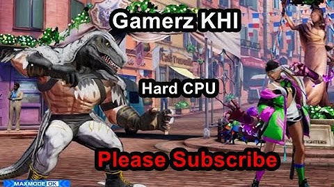 [KOF XV] Level 5 (Hard CPU) | The King of Fighters XV | Gamerz KHI