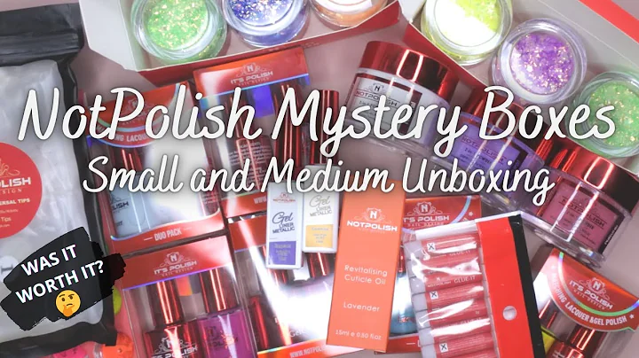 NotPolish Mystery Boxes 2022 | Small and Medium Unboxing | Was It Worth It?