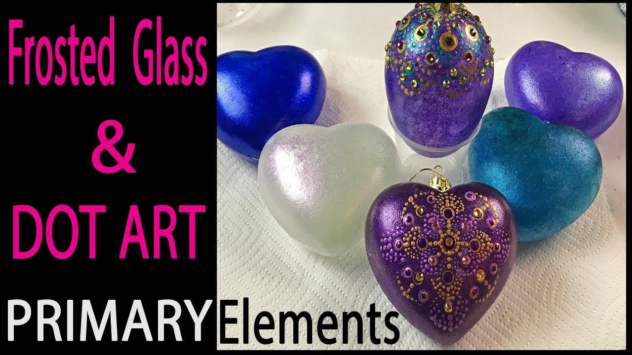 How to Frost Glass and Wine Glasses - Pamela Groppe Art - Acrylic Painting  for Beginners