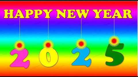 happy New Year Presentation in MS Powerpoint | How To Make Happy New Year Powerpoint Animation