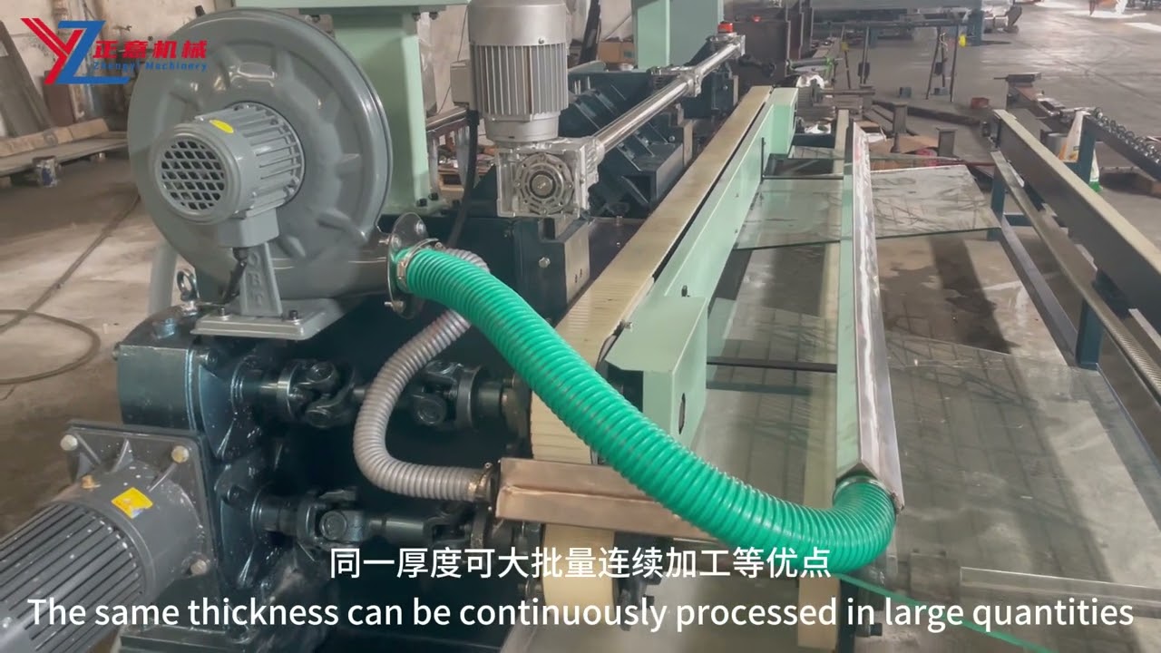 ZWM10325 Horizontal glass polishing machine, used for straight line edging and polishing of glass