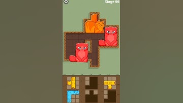 Puzzle Cats - Gameplay Walkthrough (iOS & Android) Stage 66 #games #funny #shortvideo