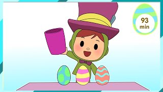 POCOYO AND NINA  Happy Easter! [93 min] | ANIMATED CARTOON for Children | FULL episodes