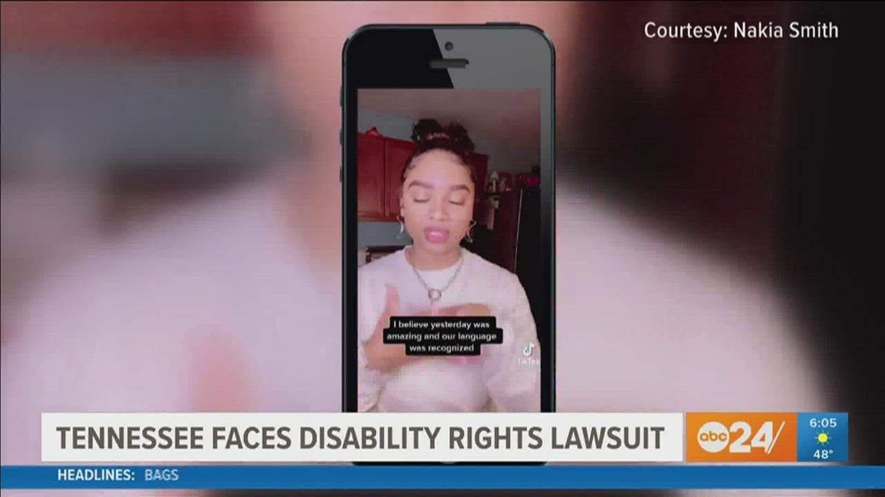 Disability Rights Tennessee fileS lawsuit against state of Tennessee alleging discrimination against