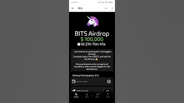 Bits airdrop 100000 dollars #withdrawal #airdrops #bitscoin #bits #bitswithdraw #bitsairdrop