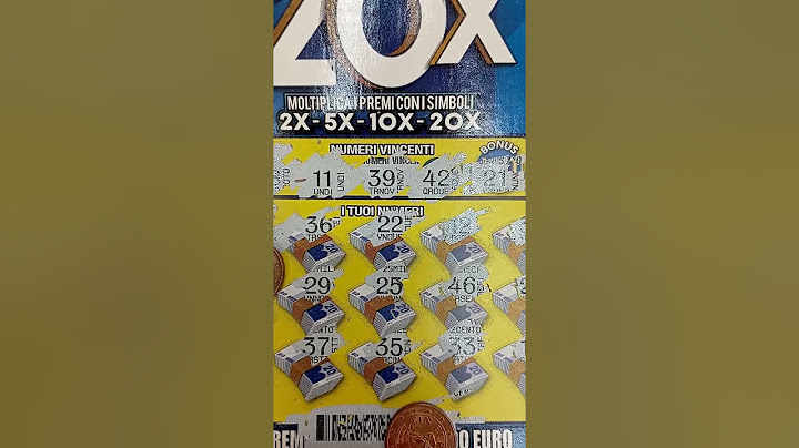 😮 20X VINCITA MAI VISTA GRATTA E VINCI DI OGGI €400,00 😮