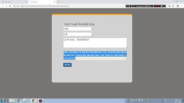 Ma hoa RSA