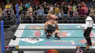 WWE 2K17 OKADA VS BROCK