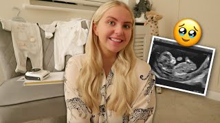 FIRST TRIMESTER VLOG | 7  14 weeks symptoms, bleeding & our first scan!