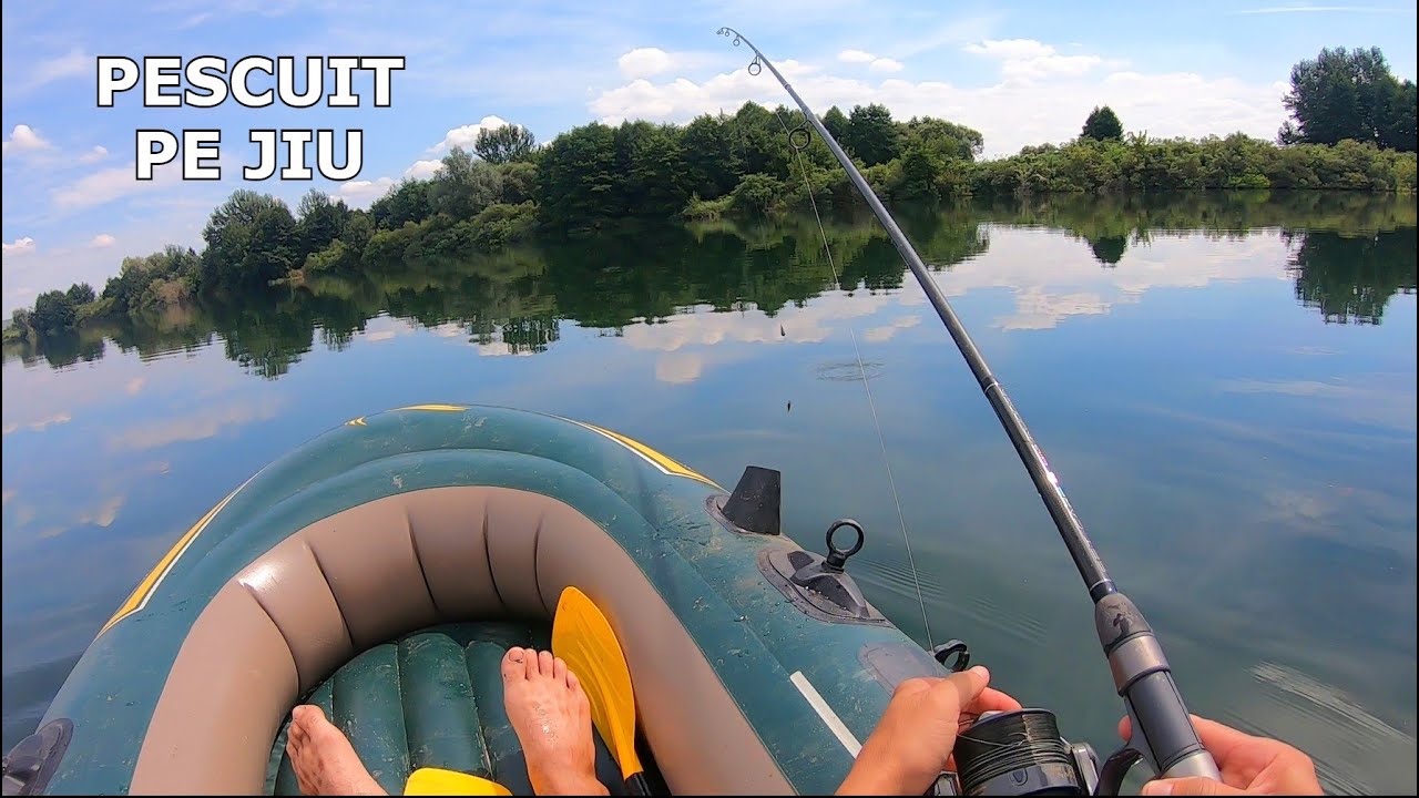 Pescuit PE JIU La Ișalnița cu Mămăligă, Porumb, Lipitori - LOCURI SĂLBATICE SUPERBE -