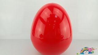 Giant Egg Surprise | Opening with Toys and Balloons | What is there?