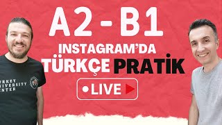 A2 - B1 Türkçe Pratik Kelimeyi Tahmin Et - Guess The Word Instagram Live
