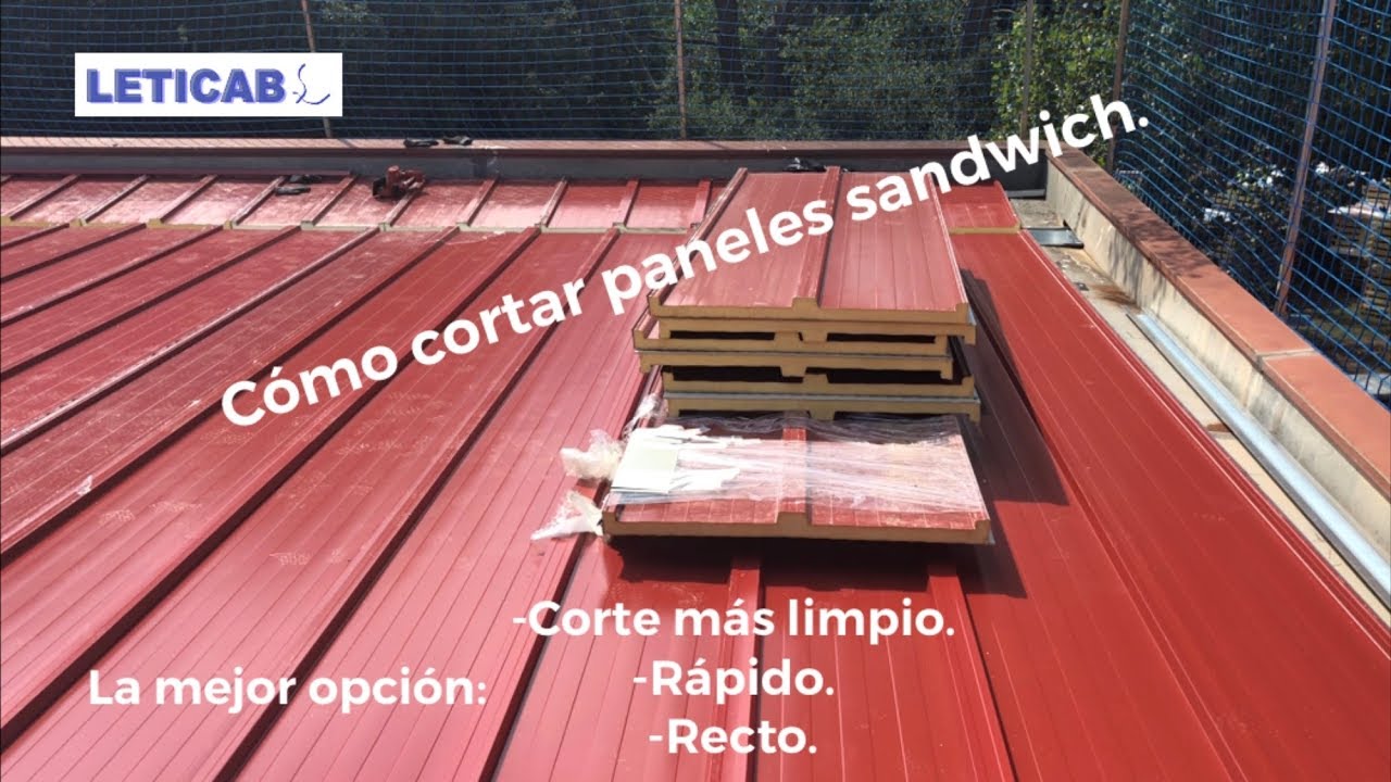 CÓMO CORTAR UN PANEL SANDWICH