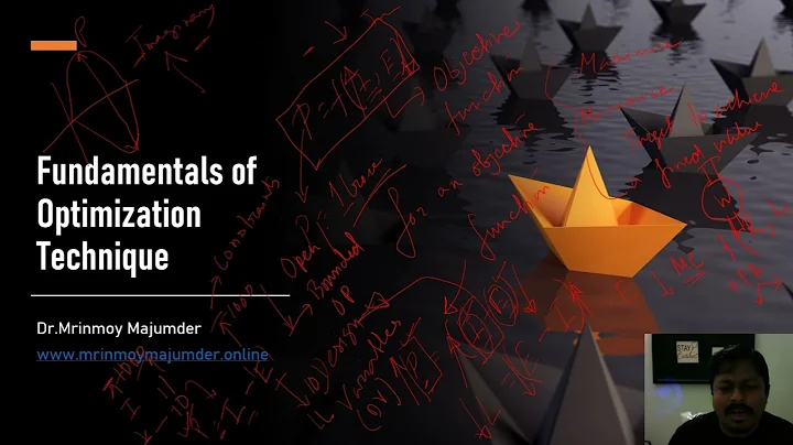 Fundamentals of Optimization Technique : Lecture
