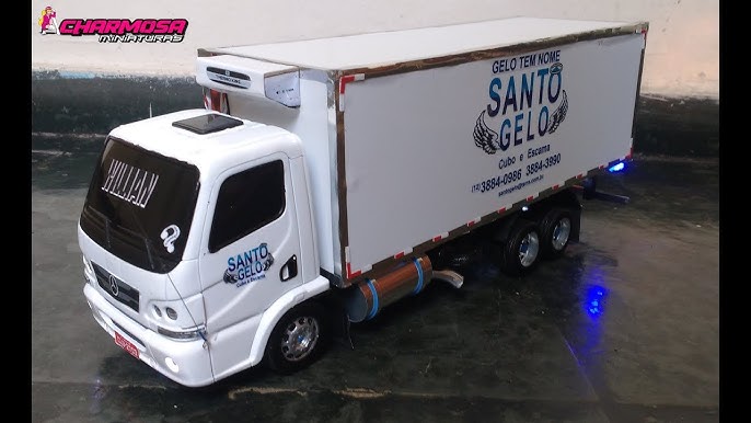 Como rebaixar a miniatura de caminhão Volvo VM - Charmosa Miniaturas 