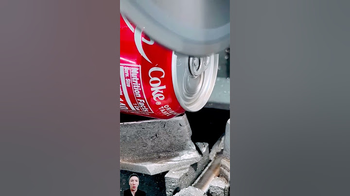 Facial flash - Never trust a factory end!! #aluminum #cocacola #satisfying #machine