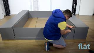 INSTRUCTION | FLAT - Custom Wall Bed assembling for Italy. Part1