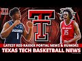 Texas tech basketball transfer portal update 52