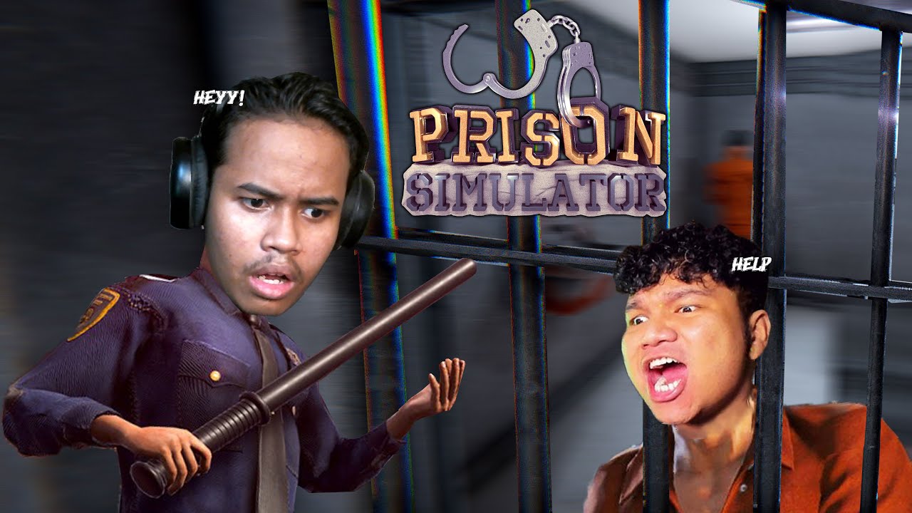 Hehe* UKILLER BUAT KEJE PART TIME JADI POLIS  👮‍♂️ | Prison Simulator (Malaysia)