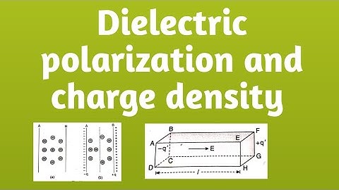Dielectric polarization and charge density