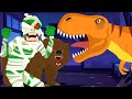 we&#39;re going on a monster hunt vs trex dinosaur hunt vs rhino hunt vs bear hunt songs for preschooler