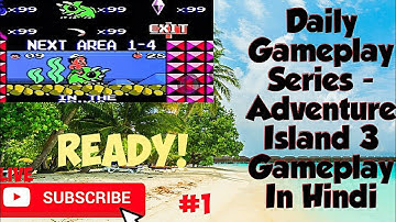 Adventure Island 3 - Gameplay Walkthrough Part 1 - Hindi Commentary - Tutorial (IOS/Android)