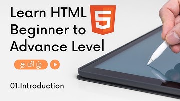 01.HTML Introduction | HTML Series Tamil | M R Kishore Kumar