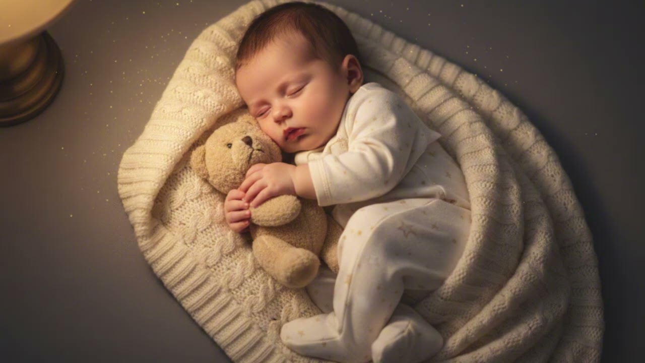 🧸 Safe & Sound Baby Lullabies | 1 Hour of Calm Night Music 👶🌙