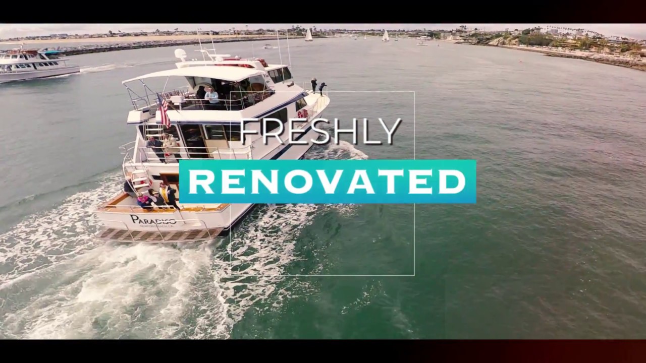 Paradiso Yacht Charters Newport Beach YouTube