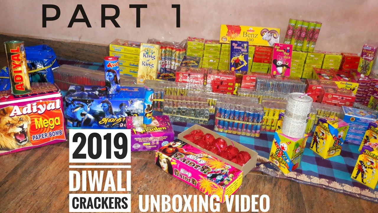 Diwali Crackers unboxing 2019 | Cheapest Price ever ...