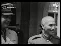 General Eisenhower meets with Chinese leader Chiang Kai-Shek and then reunites with Genera...(1946)