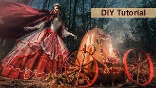 Pumpkin Carving | DIY Tutorial | Cinderella Carriage