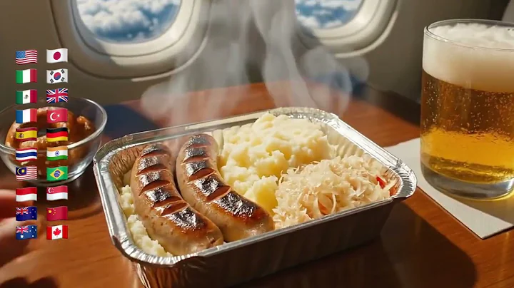 Which First Class Meal Would You Choose?✈️20 Countries Satisfying Airplane ASMR 
