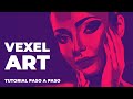 PHOTOSHOP TUTORIAL |  CREAR INCREIBLES RETRATOS DE VEXEL ART