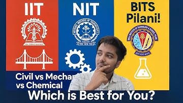 IIT vs NIT vs BITS Pilani: Civil vs Mechanical vs Chemical – What Should YOU Choose? #bitsat2025