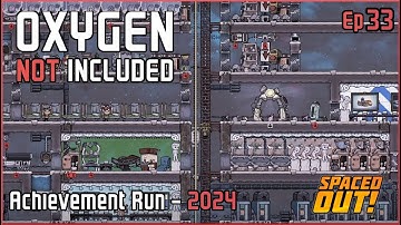 Ep 33 - Fix the CHLORINE Bath Room - Oxygen Not Included - Beginners & Achievement Guide - 2024