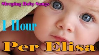 Per Elisa Lullaby ❤♫☆1 HOUR Super Relaxing Lullabies To Put Your Baby To Sleep