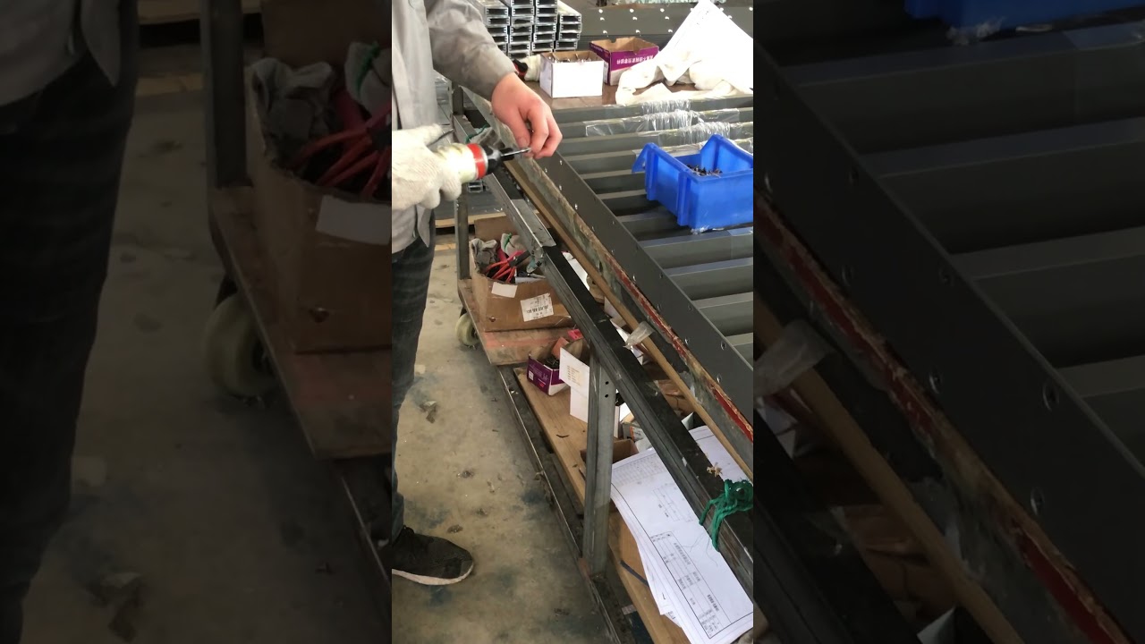 Installation of aluminum windows 