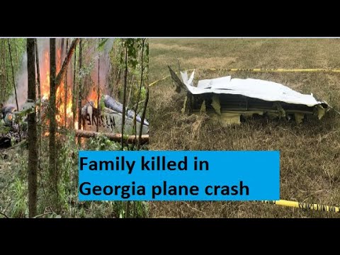 Plane crashes in rural Georgia, 5 family members killed